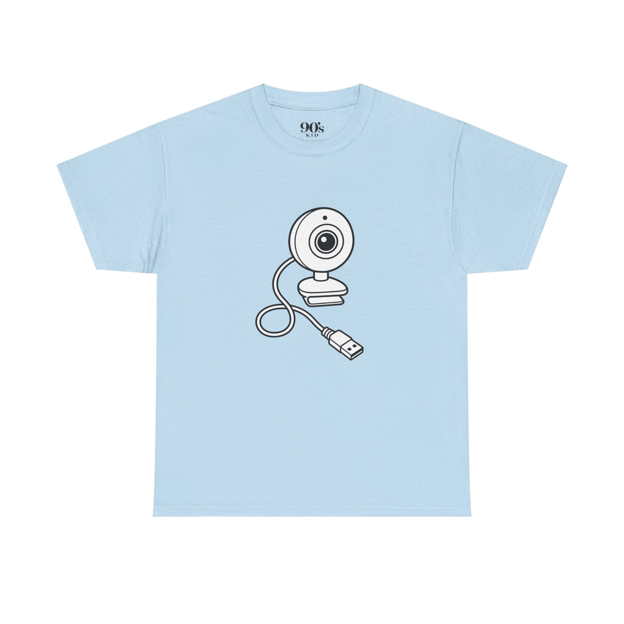Retro Webcam Tee | Minimalist Tech Nostalgia T-Shirt