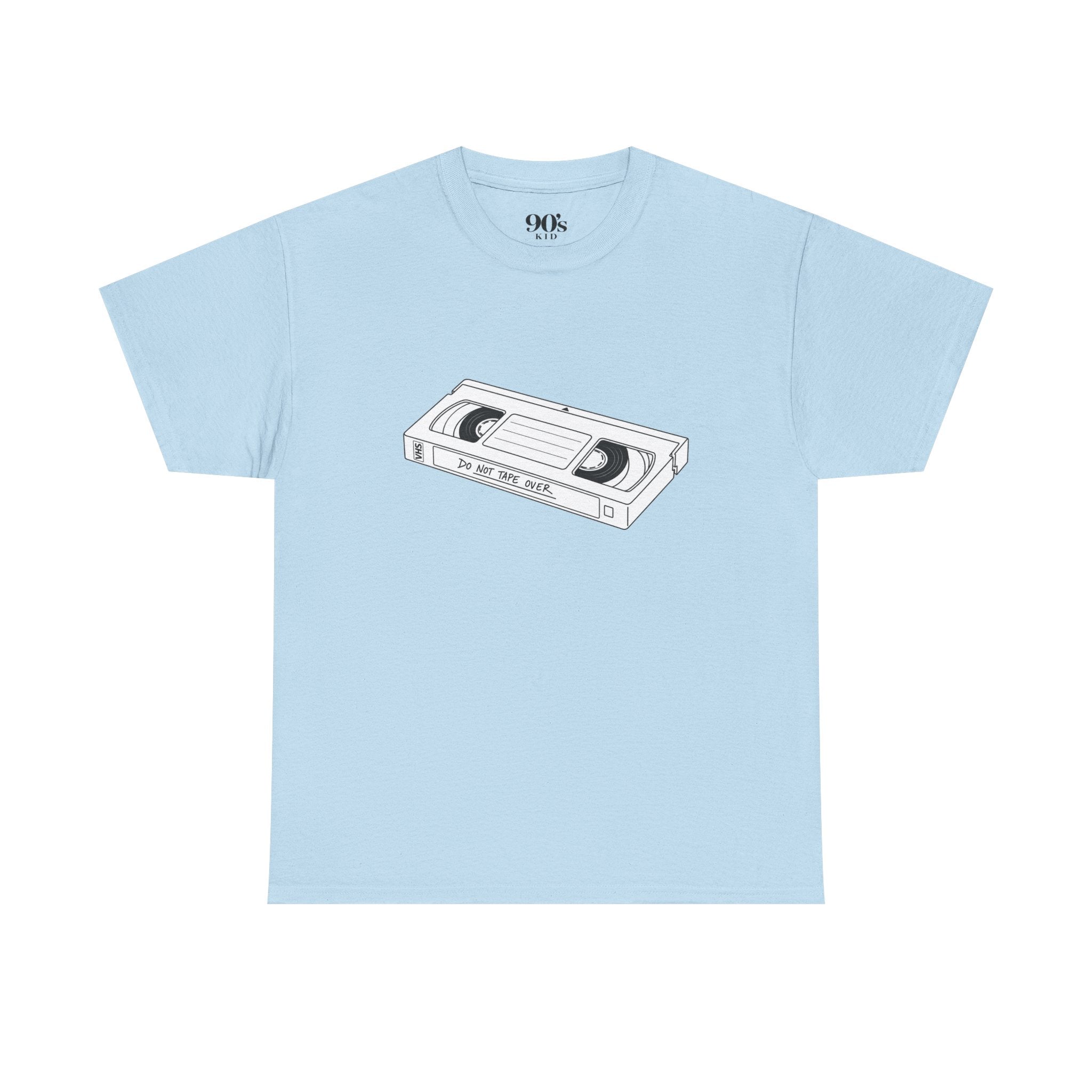 Retro VHS Tape Tee | "Do Not Tape Over" 90s T-Shirt