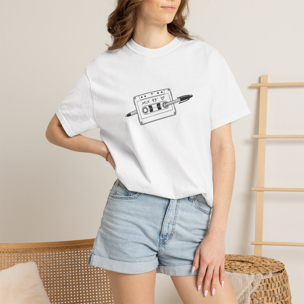 Press Play – Cassette Tape Tee