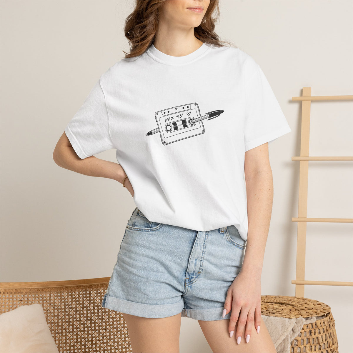 Press Play – Cassette Tape Tee