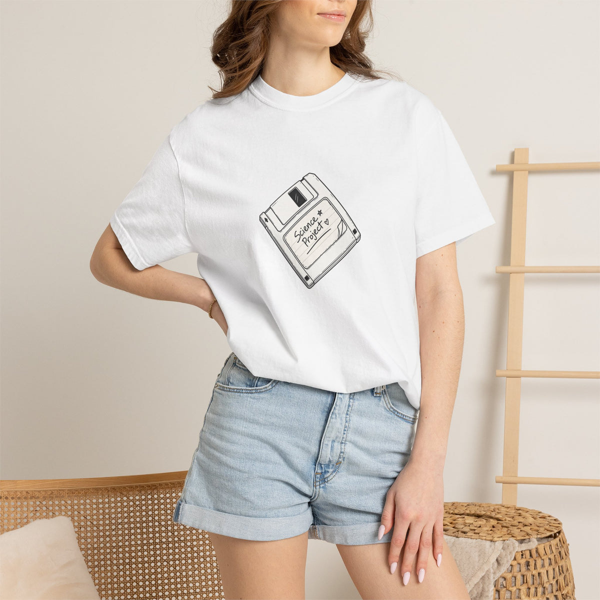 Saved by a Floppy – Retro Disk Tee