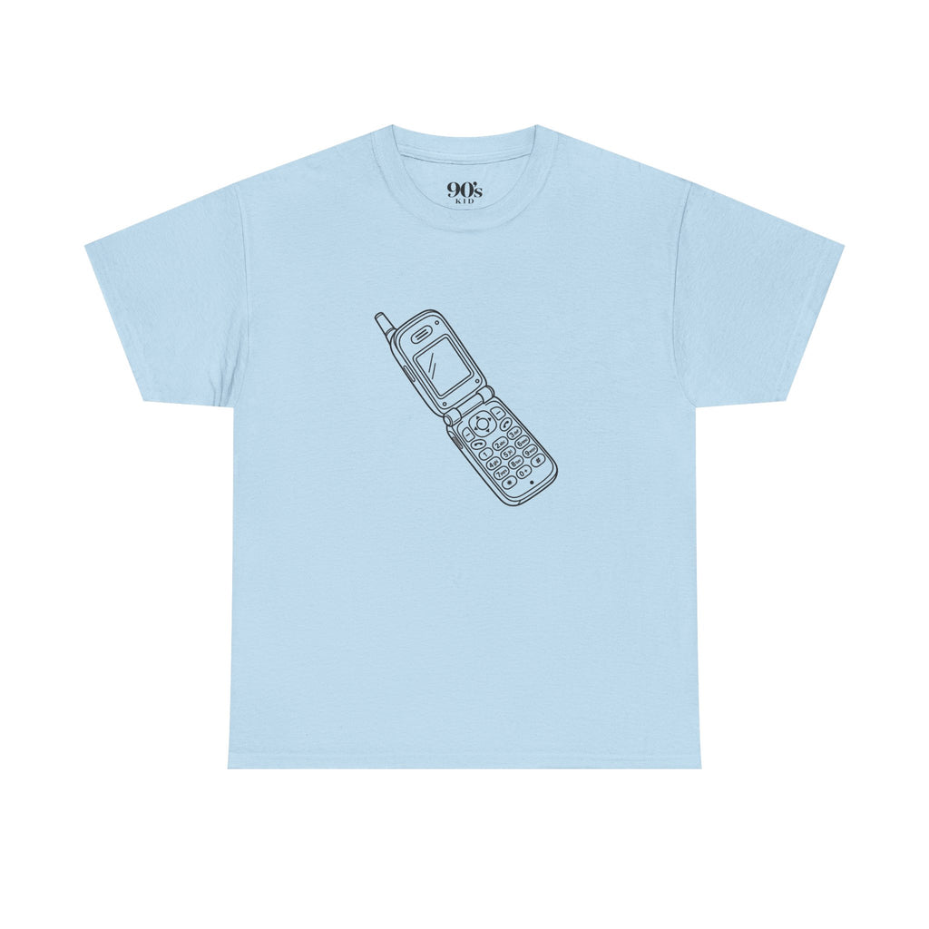 Retro Flip Phone Tee | 90s Nostalgia T-Shirt