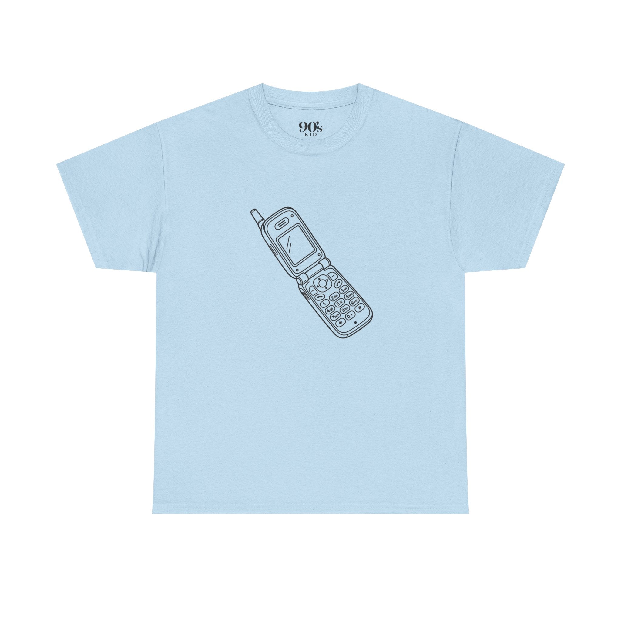 Retro Flip Phone Tee | 90s Nostalgia T-Shirt