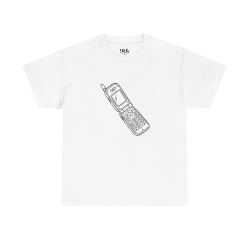 Retro Flip Phone Tee | 90s Nostalgia T-Shirt