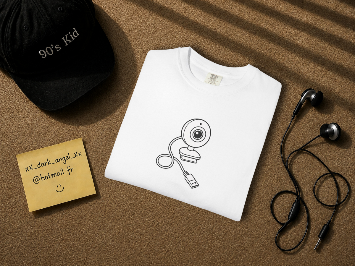 Say Cheese – Retro Webcam Tee