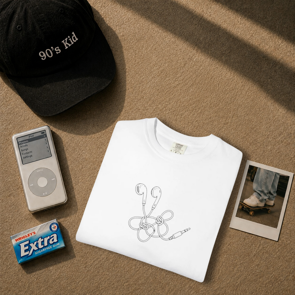 The Eternal Knot – Tangled Headphones Tee
