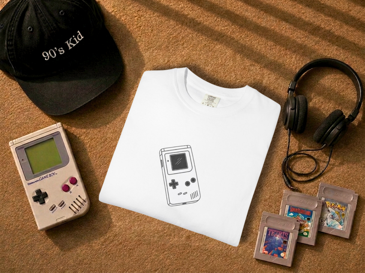 Game Over – Retro Handheld Tee